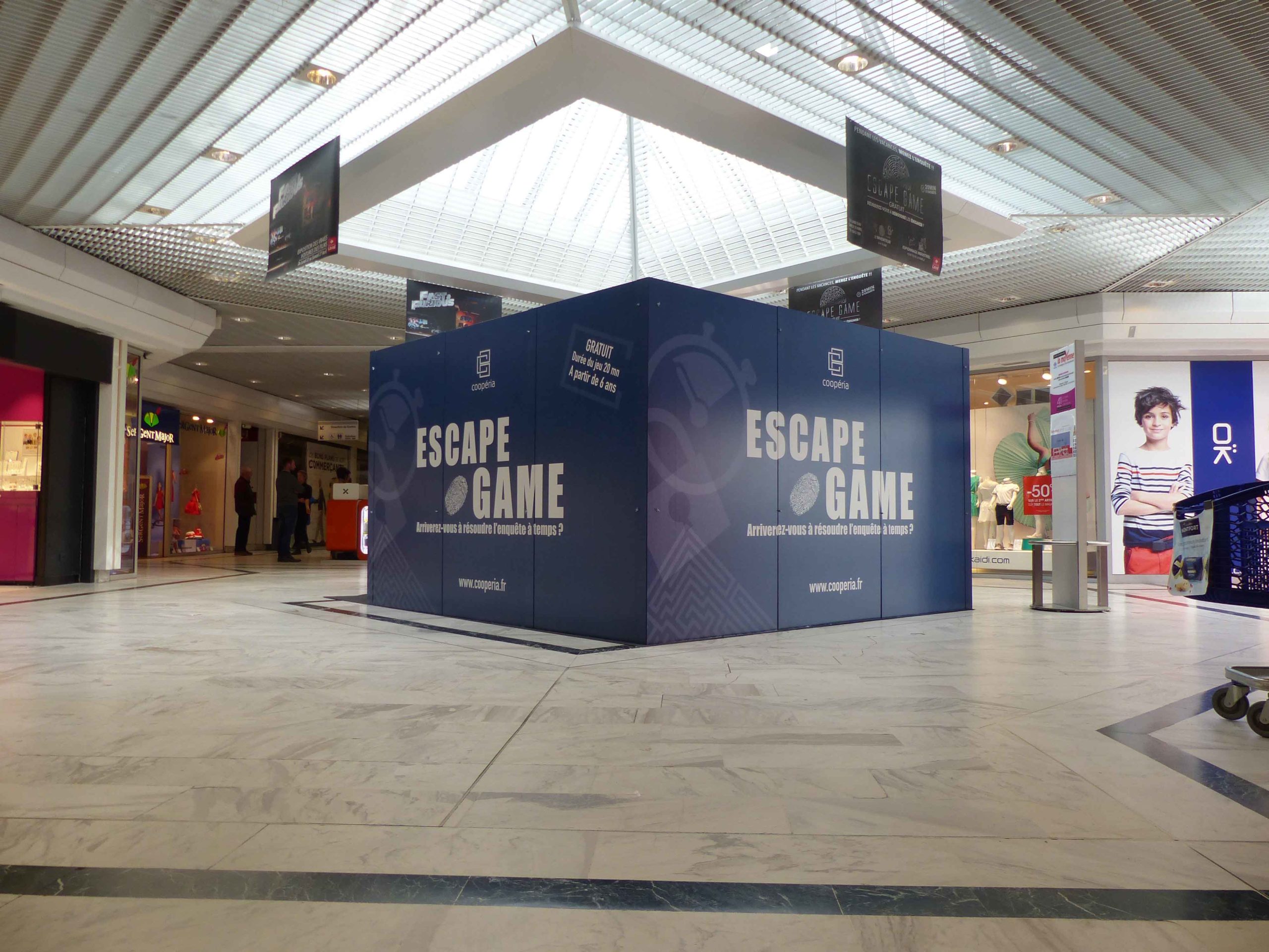 Escape Game Centre Commercial Angers